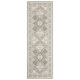 thumbnail image 2 of GlowSol 2'x6' Vintage Floral Boho Runner Rug Non Slip Bedroom Rug Non-Shedding Low Pile Floral Distressed Rug Runners for Laundry, Taupe, 2 of 7
