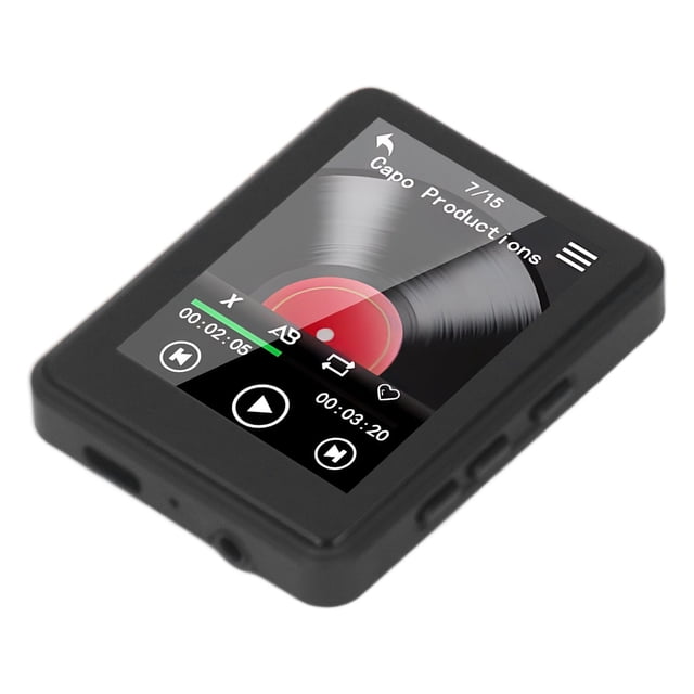 Reproductor mp3 mp4, reproductor de música mp3 con pantalla tálil entera de 2,4 Pulgadas, Reproductor Mp4 Con Sonido Hifi 5.3, Reproductor de Música