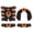 Orange 1, variant on mdesiwst Abs Stimulator Muscle Toner Electronic Muscle Stimulator Fitness Strength Training Workout Equipment for Men Women