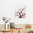 thumbnail image 2 of Small Size Traditional Chinese Painting of Birds on Canvas Prints Wood Framed Wall Art Plum Flowers Print Painting, 2 of 4