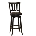 thumbnail image 2 of Hillsdale Presque Isle Swivel Bar Stool, Barstool, Black, 2 of 2