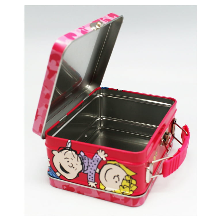 Snoopy Valentine's Day Tin Lunch Box