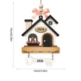 thumbnail image 3 of House Warming Gifts New Home - Housewarming Gift Presents for Women, Couple-New House Owners Gift Ideas - Wooden Home Ornament 2026 Black, 3 of 6