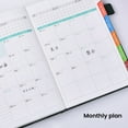 thumbnail image 4 of 2024 Planner, 12-Month and Monthly Calendar from 2024 to 2025 for Time Management, Faux Leather Cover, Elastic Closure, 8.3”x5.7”, 4 of 8