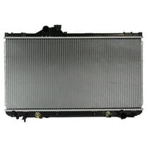 TRQ Radiator Aluminum Core with Plastic Tank Direct Fit for Lexus IS300 L6 3.0L RDA82936