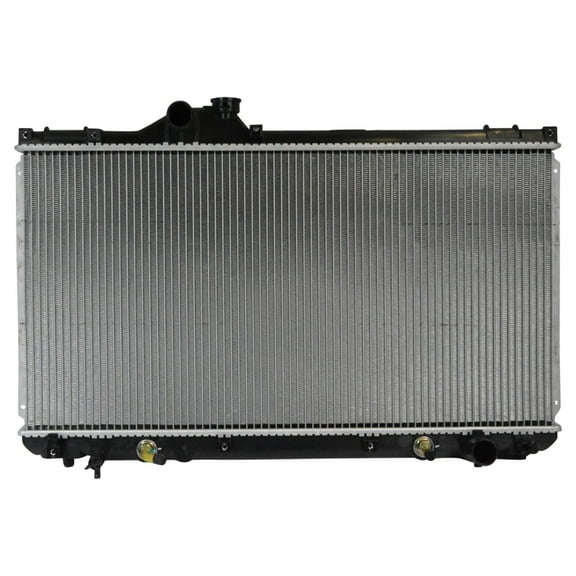 TRQ Radiator Aluminum Core with Plastic Tank Direct Fit for Lexus IS300 L6 3.0L RDA82936