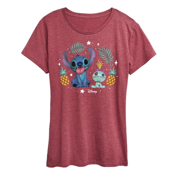 Lilo and Stitch - Stitch And Scrump - Women's Short Sleeve Graphic T-Shirt