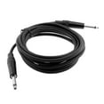 thumbnail image 1 of Cable de sonido perfecl 6.35 Mm A 6.35 Mm Para Amplificador De Guitarra Negro 3 metros, 1 of 6