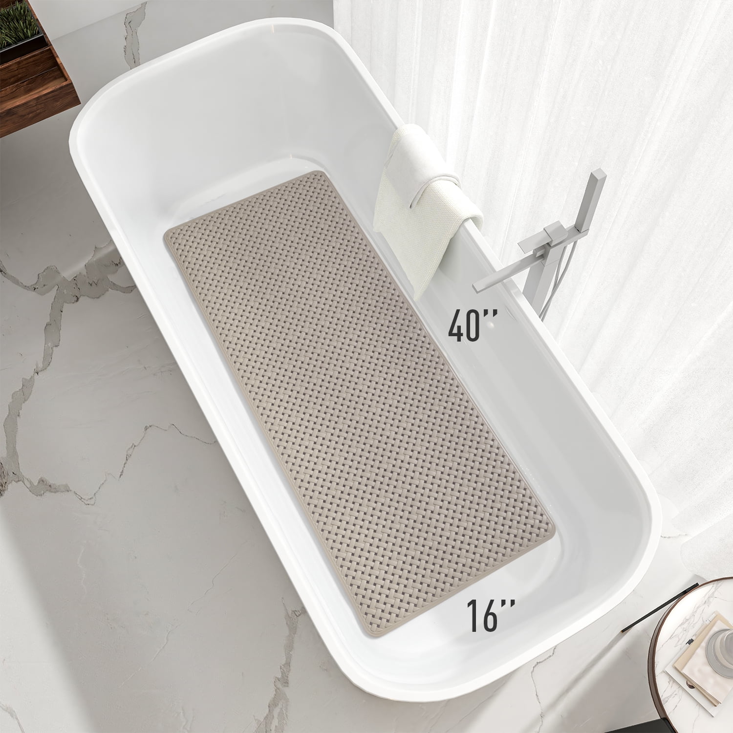 Rinse Ace Pet Tub & Shower Cushioned Bath Mat