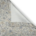 thumbnail image 6 of Ambesonne Vintage Valance & Curtain, Eastern Oriental Scroll, 55"x24", Slate Blue Beige Tan, 6 of 7