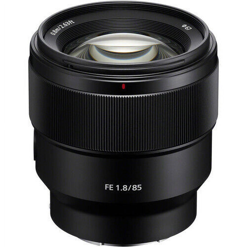 Sony SEL85F18 85mm F/1.8-22 Medium-Telephoto Fixed Prime Camera