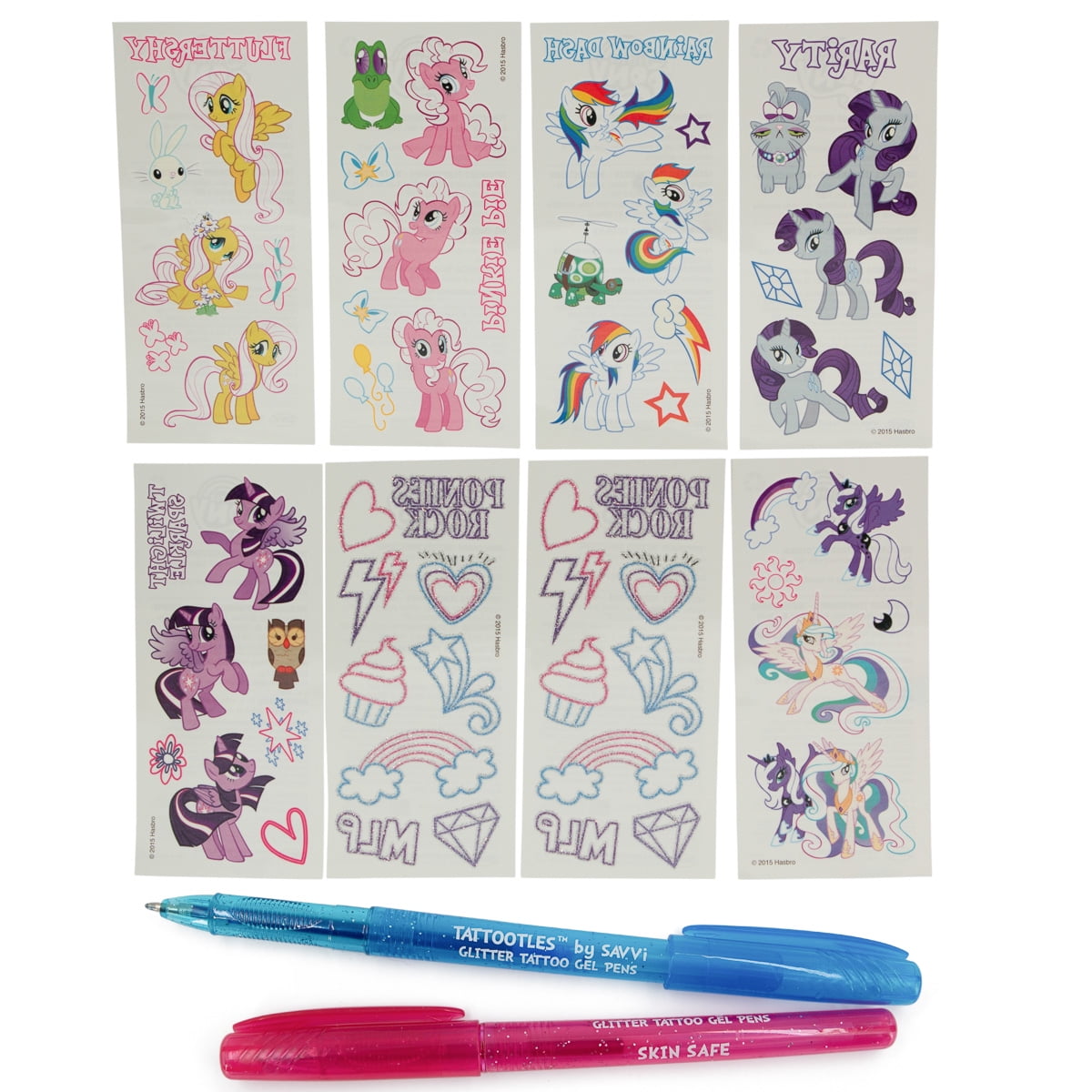 Disney Frozen Tattoodles Glitter Pen Gift Activity Colorable Tattoos 3 Pens NIB 