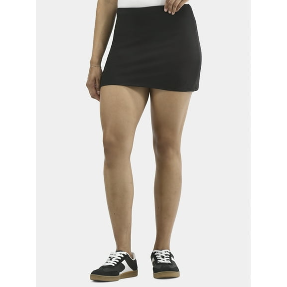 No Boundaries Micro Mini Skort, Women's