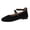Black, variant on Xijirk Square Toe Flats for Women Adjustable Buckle Strap Suede Ballet Flats with Cushioned Insole Comfort Casual Shoes for Daily Outings and Lunches,Beige,6