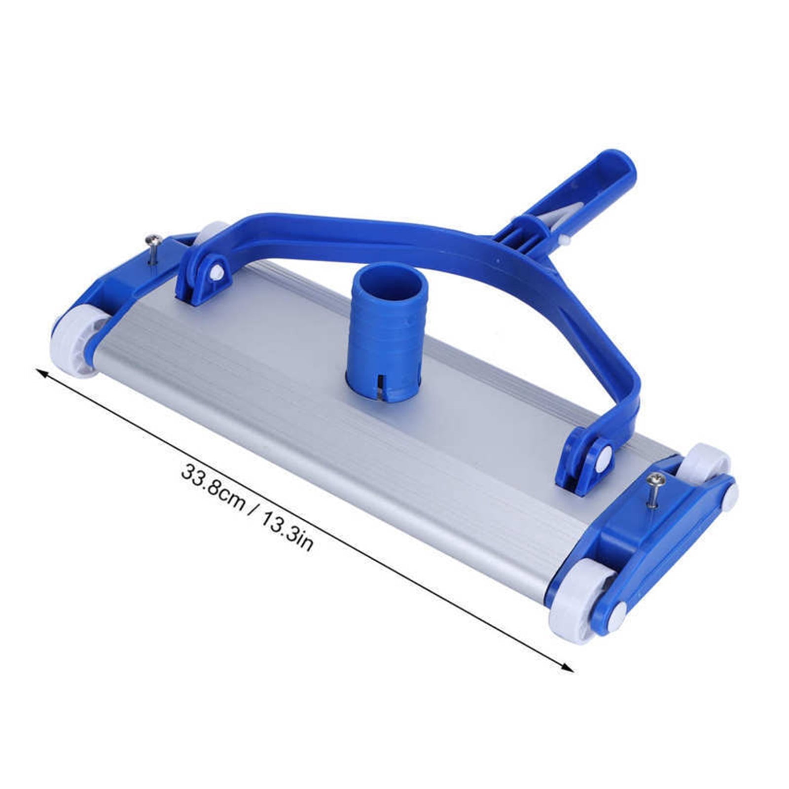 Swimming Pool Aluminum Alloy Vacuum Cleaner Brush Dirt Suction Head Accessory ,Efficient Cleaning
