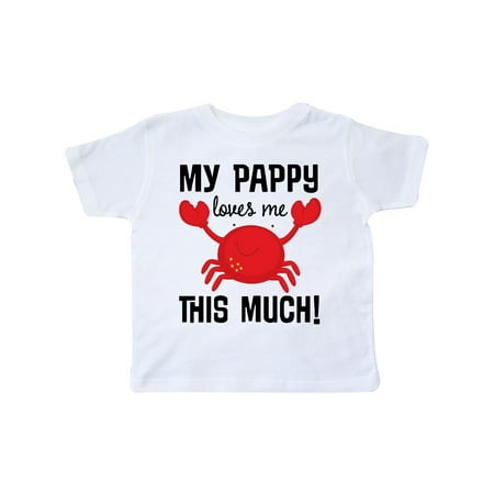 

Inktastic My Pappy Loves Me gift Gift Toddler Boy or Toddler Girl T-Shirt