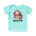 thumbnail image 4 of Big Brother Barn Farm Animals Shirt for Sibling Reveal Baby Announcement Outfits Chill Shirt 4T, 4 of 6