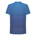 thumbnail image 5 of DPTALR George Fashion Casual Men's Print Round Neck Short Sleeve Sports T-shirt,Blue,Big and Tall Men XXL, 5 of 5