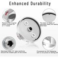 thumbnail image 4 of Paquete de 5 pomos para estufa de gas Smart Union DG94-03950 de acero inoxidable, 4 of 8