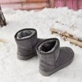 thumbnail image 5 of Snow Boots for Kids Boys Girls Slip On Ankle Booties Plush Lining for Children Outdoor Winter Shoes, 5 of 6