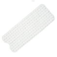 thumbnail image 1 of Tatum88 Alfombra de Ducha 100 x 40 cm, Alfombra de Baño Extra Larga Lavable a Máquina, Alfombra de Baño Antideslizante con Ventosa Material PVC (Gris), 1 of 5
