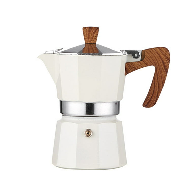 Mixpresso Aluminum Moka stove coffee maker, Moka Pot Coffee Maker for Gas,  Electric Stove Top, Classic Italian Coffee Maker, Espresso Maker Stovetop