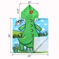 thumbnail image 3 of Kids Beach Towel for Boys Girls, Mermaid Hooded Bath Towel Wrap, Toddler Pool Towel with Hood, 3 of 6