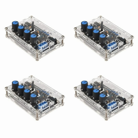 4X ICL8038 High Adjustable Signal Generator Kit Sinusoidal Triple-Cornered Square Sawtooth Output 5Hz-400Khz