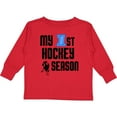 thumbnail image 3 of Inktastic my 1st hockey season Boys Long Sleeve Toddler T-Shirt, 3 of 5