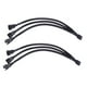 thumbnail image 5 of Línea De Velocidad Del Ventilador Cable de ventilador PWM de 4 pines Cable de extensión con funda negra divisora ​​de 1 a 3 vías, 5 of 8