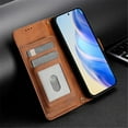thumbnail image 2 of For iPhone 17 Pro 6.3-inch Wallet Case for Women Men Multi-Card Slots Zipper Wallet Leather Phone Case,Brown,For iPhone 17 Pro, 2 of 7