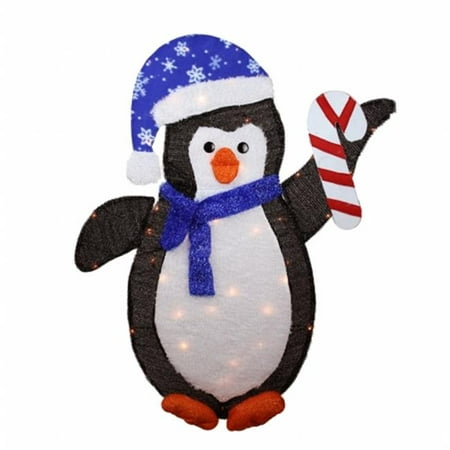 Northlight Seasonal 31739950 Lighted Winter Penguin with ...