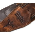 thumbnail image 2 of Taylor Guitars Fountain 2.5" Leather Guitar Strap in Weathered Brown, 2 of 6