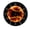 FFclock067, variant on ZXCXRQFa Desk Clocks Flaming Baseball Wooden Silent Non-Ticking 10 Inch Round Clocks Battery Operated Analog for Living Room Kitchen Bedroom Bathroom Office Home School Decor