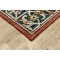 thumbnail image 2 of Oriental Weavers Alfresco Area Rug 28404 Traditional Red Vines Leaves 10' x 13' Rectangle, 2 of 2