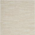 thumbnail image 4 of HomeRoots 2' X 4' Ivory And Beige Non Skid Indoor Outdoor Runner Rug, 4 of 6