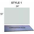 thumbnail image 2 of 10 WHITE Corrugated Plastic 18" x 24" 4mm Coroplast yard signs blank CRAFT NEW, 2 of 3
