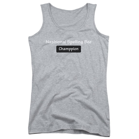 - Spelling Bee Champ - Juniors Tank Top - Large