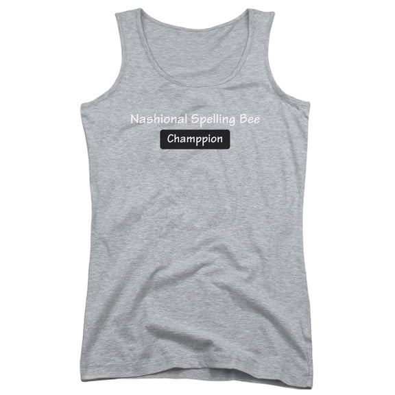 - Spelling Bee Champ - Juniors Tank Top - Medium