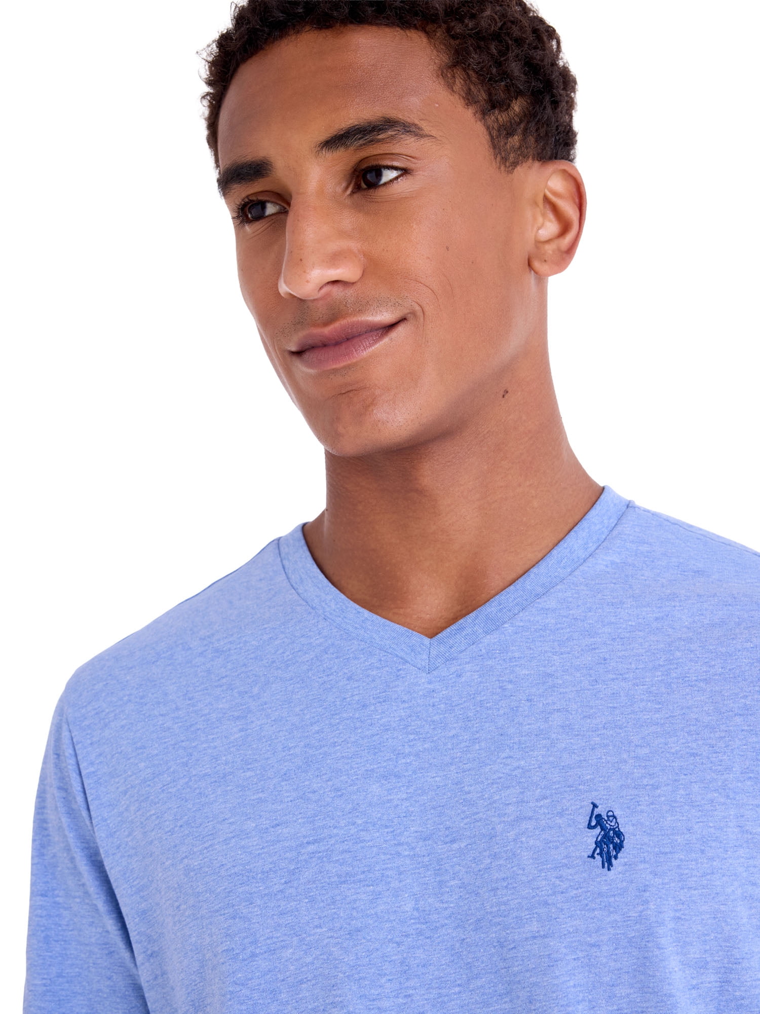 U.S. Polo Assn. Men's Basic Short Sleeve V-Neck T-Shirt