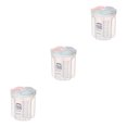 thumbnail image 2 of relayinert Plastic Divided Box Organizer Clear BPA Container Plastic Case Free Storage 1500ml 3Set, 2 of 6