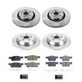 thumbnail image 2 of PowerStop Front and Rear Stock Replacement Brake Pad and Rotor Kit Fits: LINCOLN Select Models KOE8974, 2 of 7