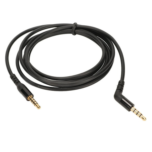 3.5mm Headphone Cable, Oxygen Free Copper Tear Resistant Noise Reduction 4.9ft Headphone Sound Cable For MP4 For Cell Phones