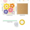 thumbnail image 6 of Dserhfy 6/12/24/48 Set Flower Bouquet Craft Kit Make Your Own Flower Bouquet DIY Mother's Day Paper Floral Bouquet Kit for Kids School Home Activities, 6 of 7