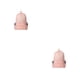 thumbnail image 2 of Sonducket portátil plegable de Color sólido para hombres y mujeres, bolsa con cremallera, senderismo, mochilero, viaje, botella de agua, bolso Rosado 2Conjunto, 2 of 6