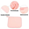 thumbnail image 4 of 4pcs Reusable Makeup Removal Cleaning Cloth Washable Makeup Remover Cleaning Towels Pink 8''x8'', 4 of 7
