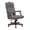 Slate Gray, variant on Boss Office Products Executive Denim Blue Commercial Grade Linen Desk Chair With Driftwood Finish Frame