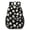 Daisy Pioneer Flower, variant on Daisy Pioneer Flower Black Pattern 17" School Backpacks for Teens,Waterproof Oxford Fabric,S-Shape Padded Straps for School,Travel,Hiking,Camping