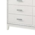 thumbnail image 6 of Dresser with 6 Drawers and Shimmer Accent Trim White, 6 of 6