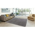 thumbnail image 3 of Concord Global Trading Concord Global Ocean Shag Solid Area Rug Brown 6'7" x 9'3" 7' x 9', 3 of 5